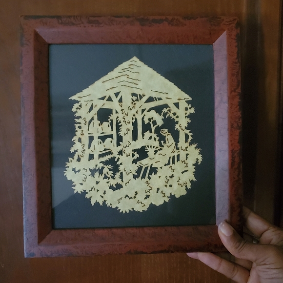 Vintage Scherenschnitte/Laserschnitte - signed & dated - Picture 6 of 8